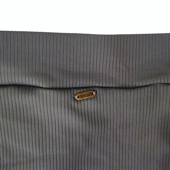 *NWT* Ripcurl Bandeau Bikini Top & Bottom - Slate Dolphin Blue/Grey - Picture 10 of 12